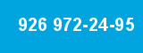 926 972-24-95 926 972-24-95
